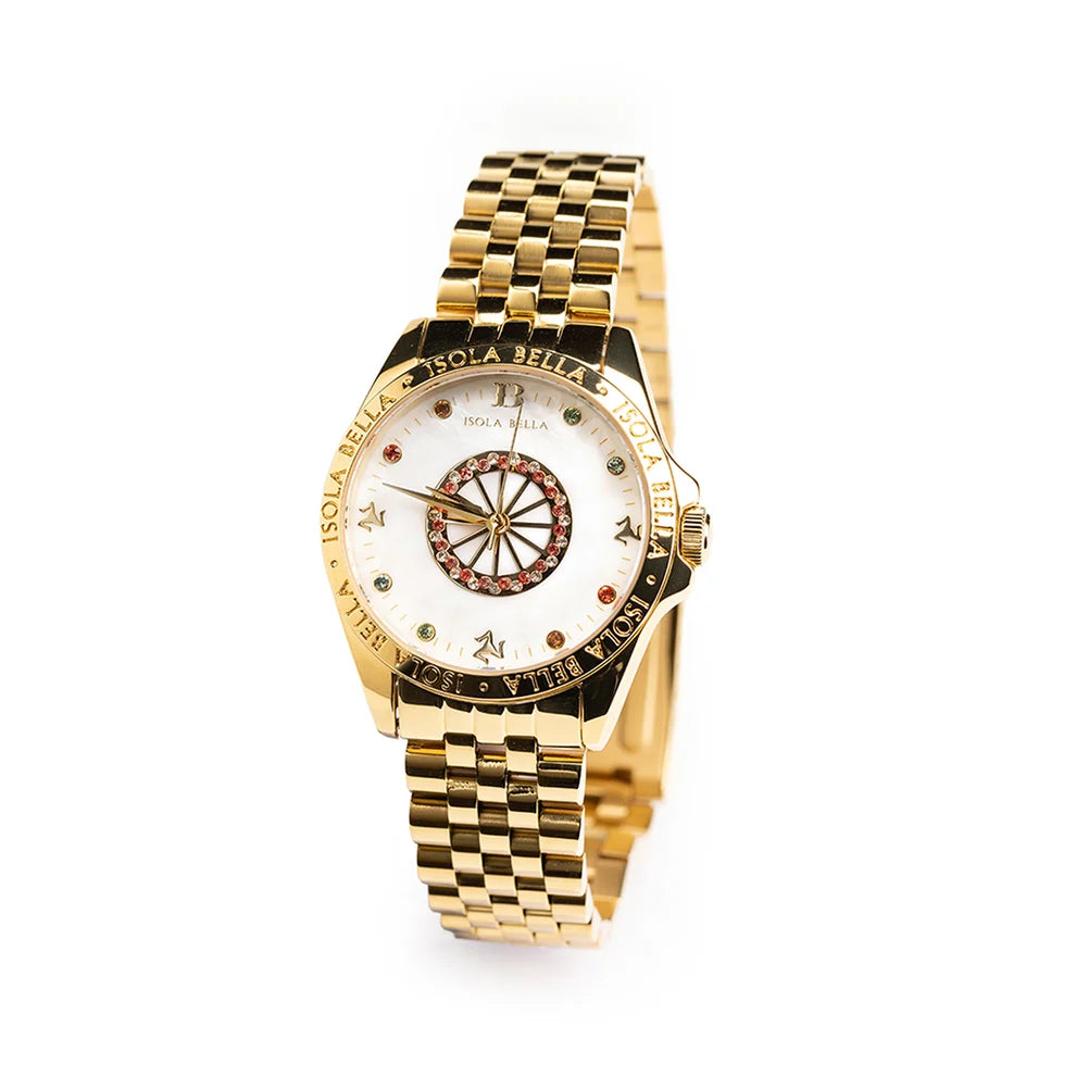 Orologio Ruota Gold