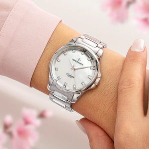 Orologio Venezianico - Redentore 36 Diamanti - 1121520C indossato