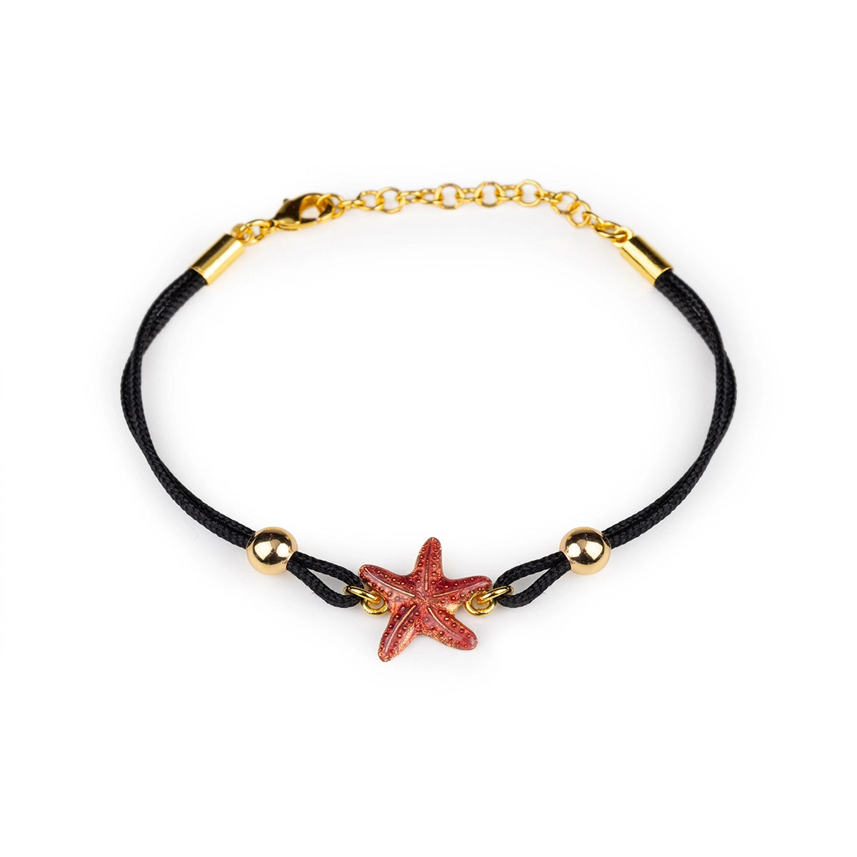 Bracciale Cordino - Stella Marina Rossa - 60000037