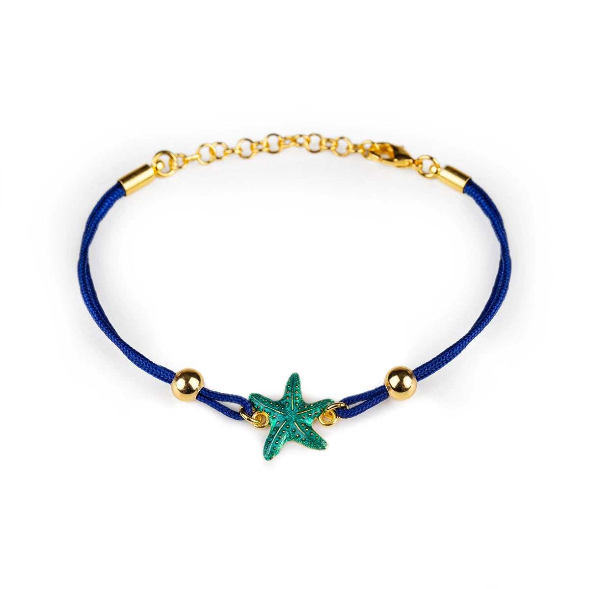 Bracciale Cordino - Stella Marina Turchese - 60000056