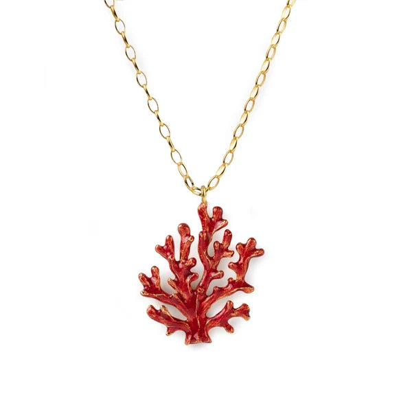 Collana Isola Bella - Loving Sicily - Corallo