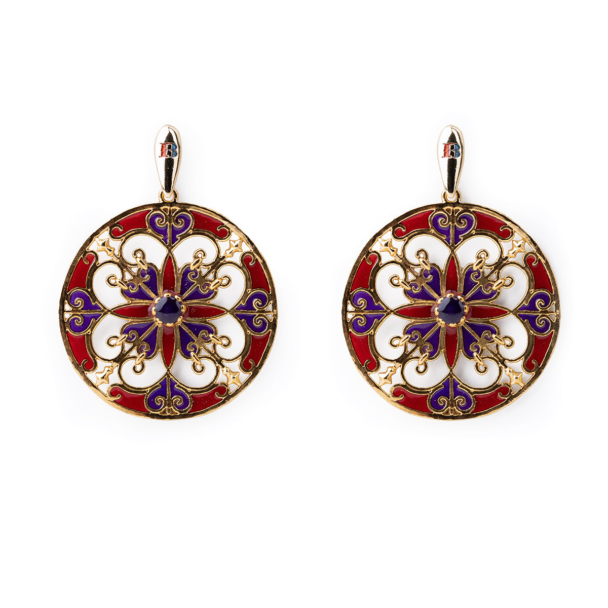 Orecchini Rosone Rosso - 60000210