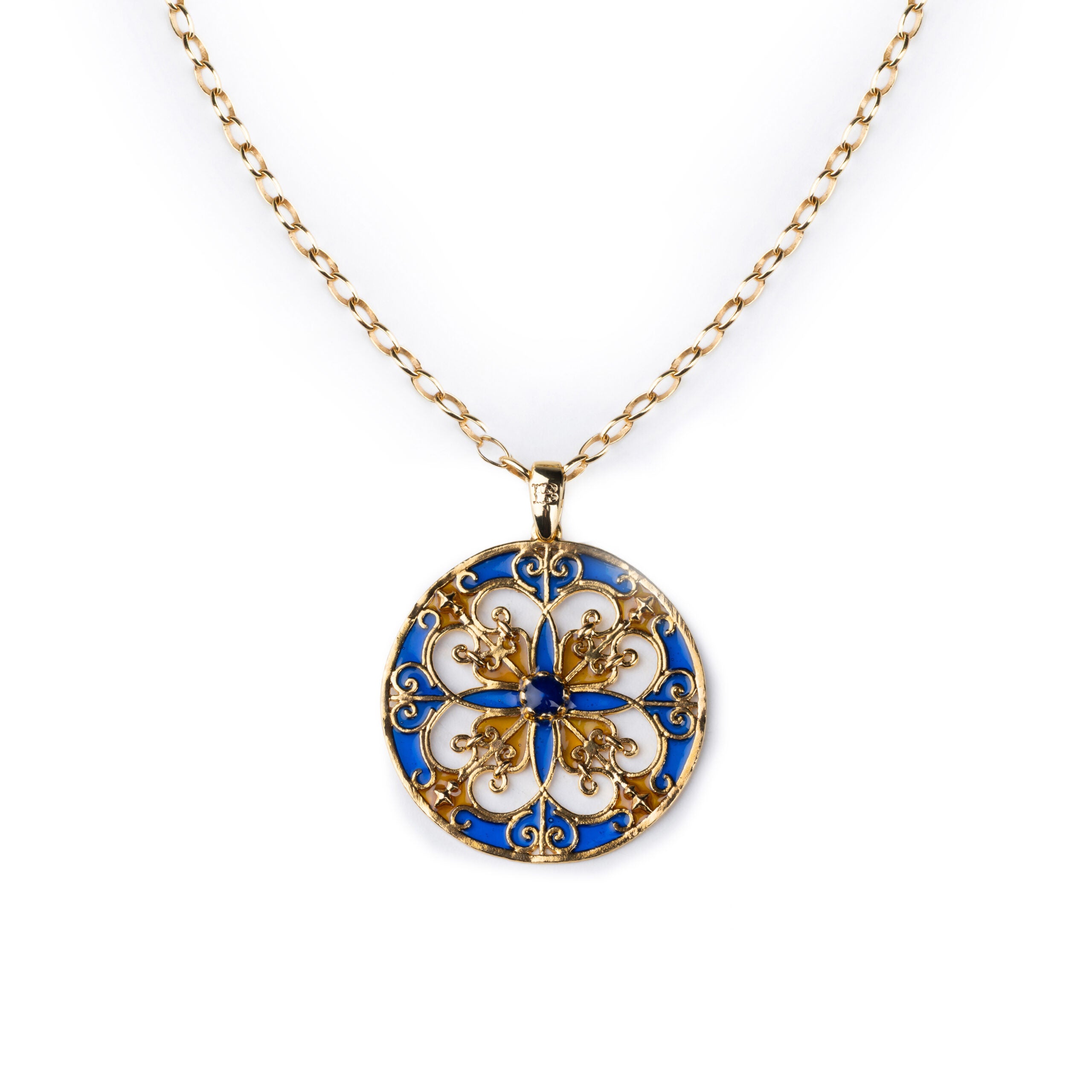 Collana Rosone Blu - 20000215