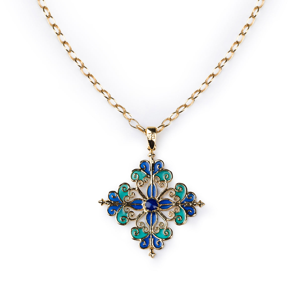 Collana Barocco Blu - 60000219