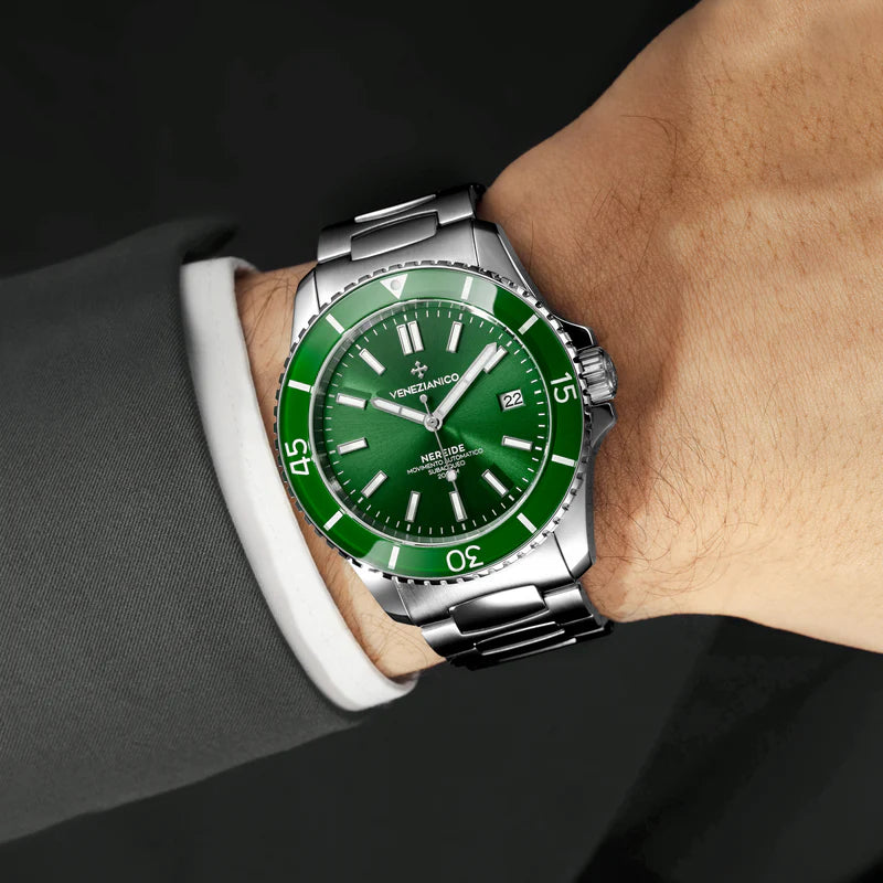 Orologio Venezianico - Nereide 42 - 3321511C indossato
