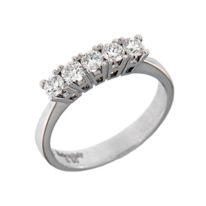 Anello Davite & Delucchi - Veretta 5 Diamanti - AA02893660S