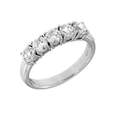 Anello Davite & Delucchi - Veretta 5 Diamanti da 2,05 ct - AA0292859S