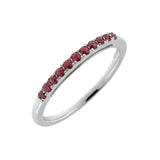 Anello Davite & Delucchi - Veretta Rubini - AA029918RB