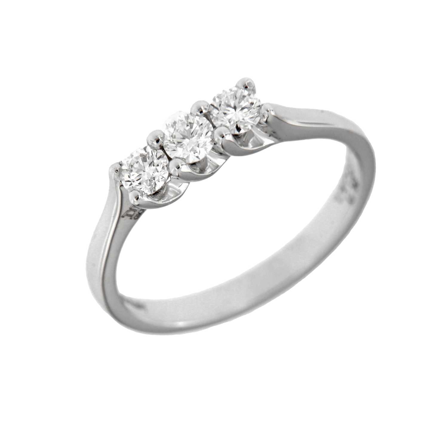 Anello Davite & Delucchi - Trilogy con Diamanti - AA02334260S