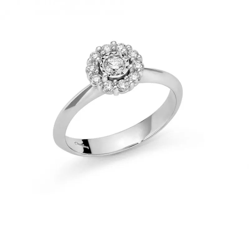 Anello Miluna - Solitario Diamante - LID3501