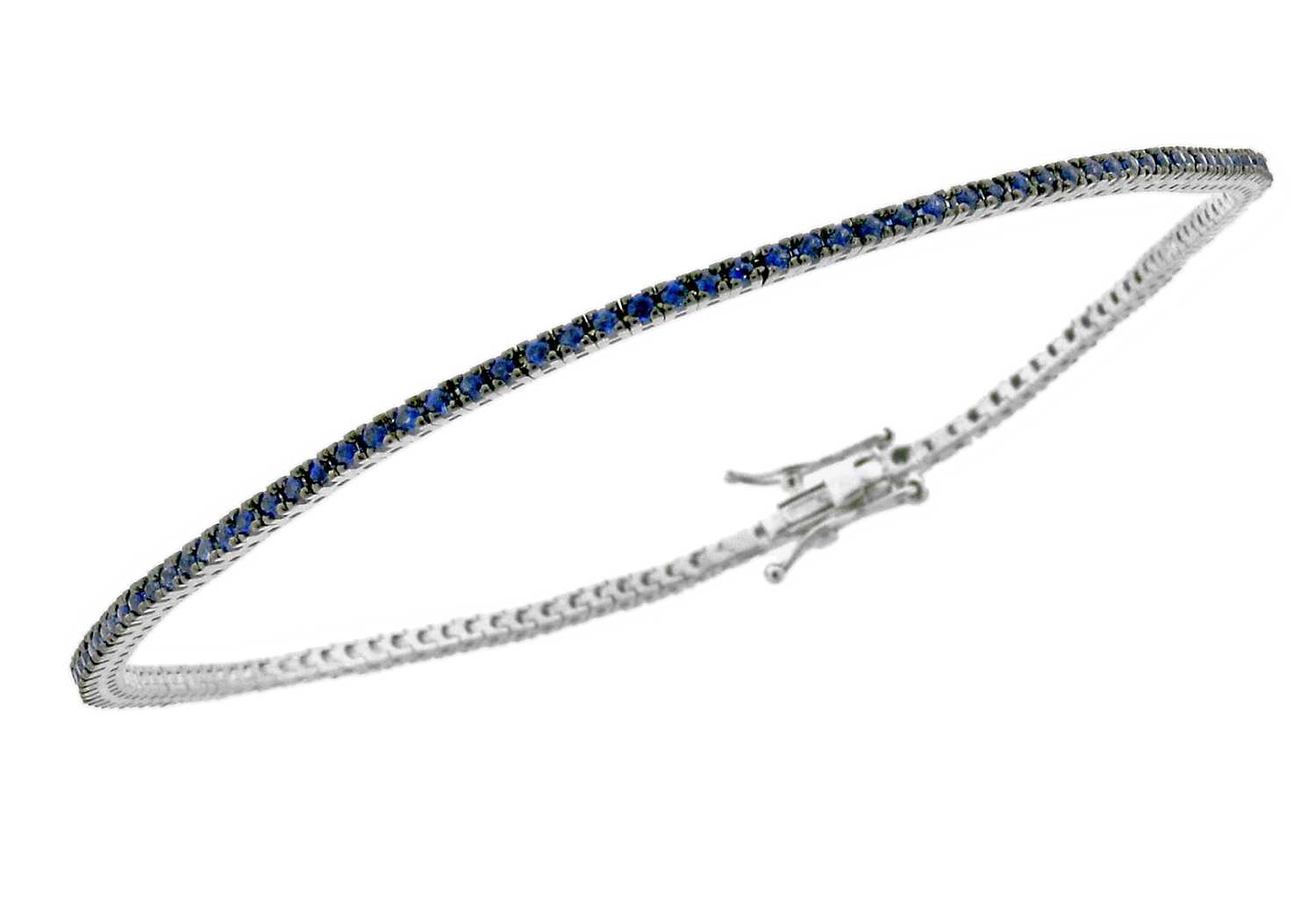 Bracciale Davite & Delucchi - Tennis di Zaffiri 1.10ct