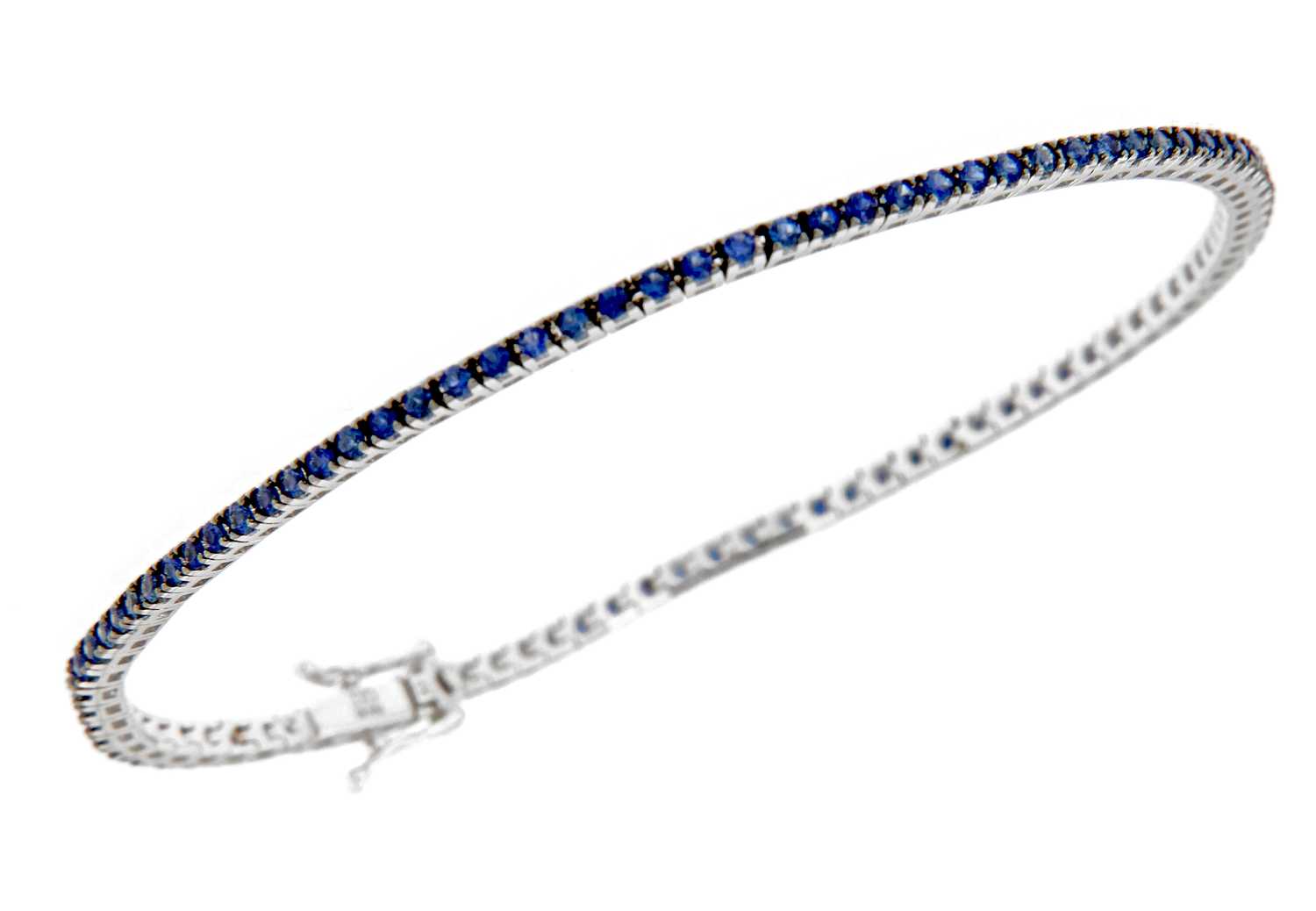 Bracciale Davite & Delucchi - Tennis di Zaffiri 1.70ct