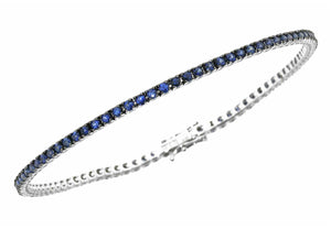 Bracciale Davite & Delucchi - Tennis di Zaffiri 2.50ct