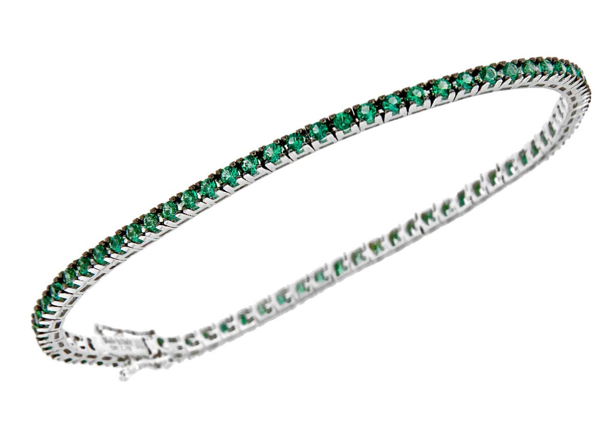 Bracciale Davite & Delucchi - Tennis di Smeraldi