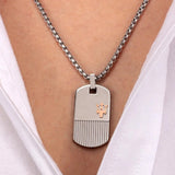 COLLANA MASERATI JEWELS - JM121ATK08 indossata
