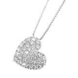 Collana Davite & Delucchi -  Cuore con Diamanti - CLN011493