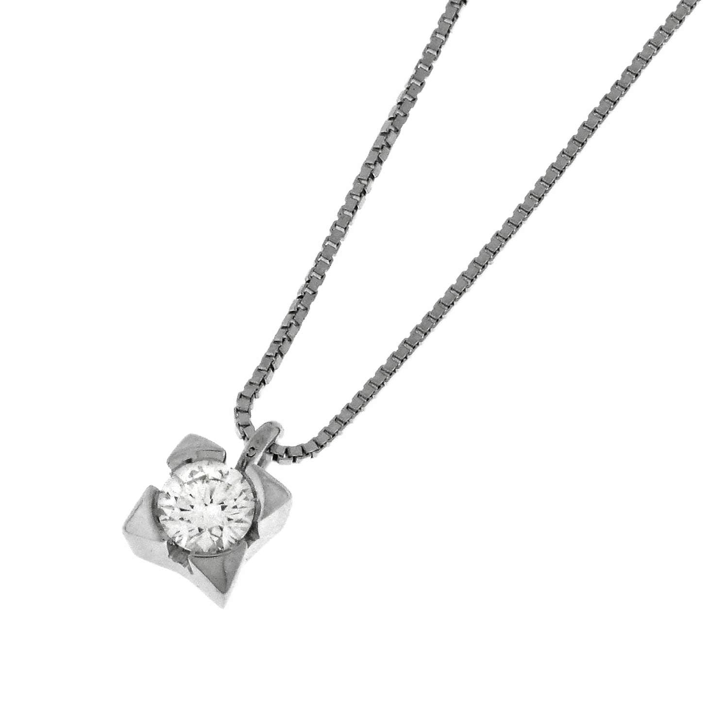Collana Davite & Delucchi - Punto Luce con Diamante - CLNS10430_20