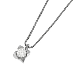 Collana Davite & Delucchi - Punto Luce con Diamante - CLNS10430_20