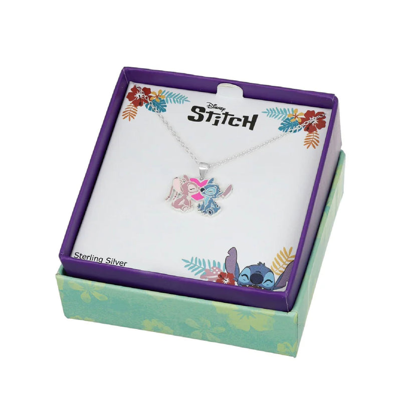 Confezione Collana Disney - Stitch in argento