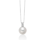 Collana Nimei - Perla Akoya e Diamanti - PCL6580