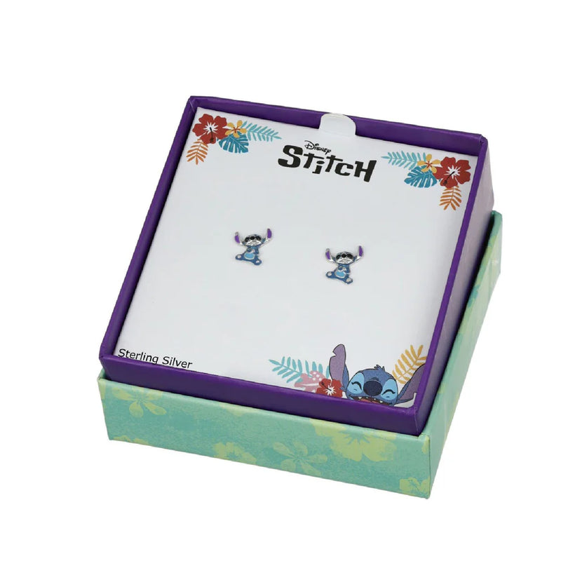 Orecchini Disney - Stitch in argento - ES00037SRHL-CS confezionati