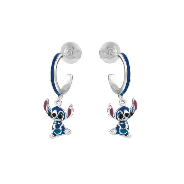 Orecchini pendenti Disney - Stitch in argento