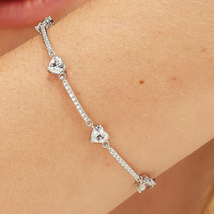 Bracciale Fancy - Infinity White - FIW121 indossato