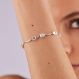 Bracciale Fancy - Infinity White - FIW183 indossato