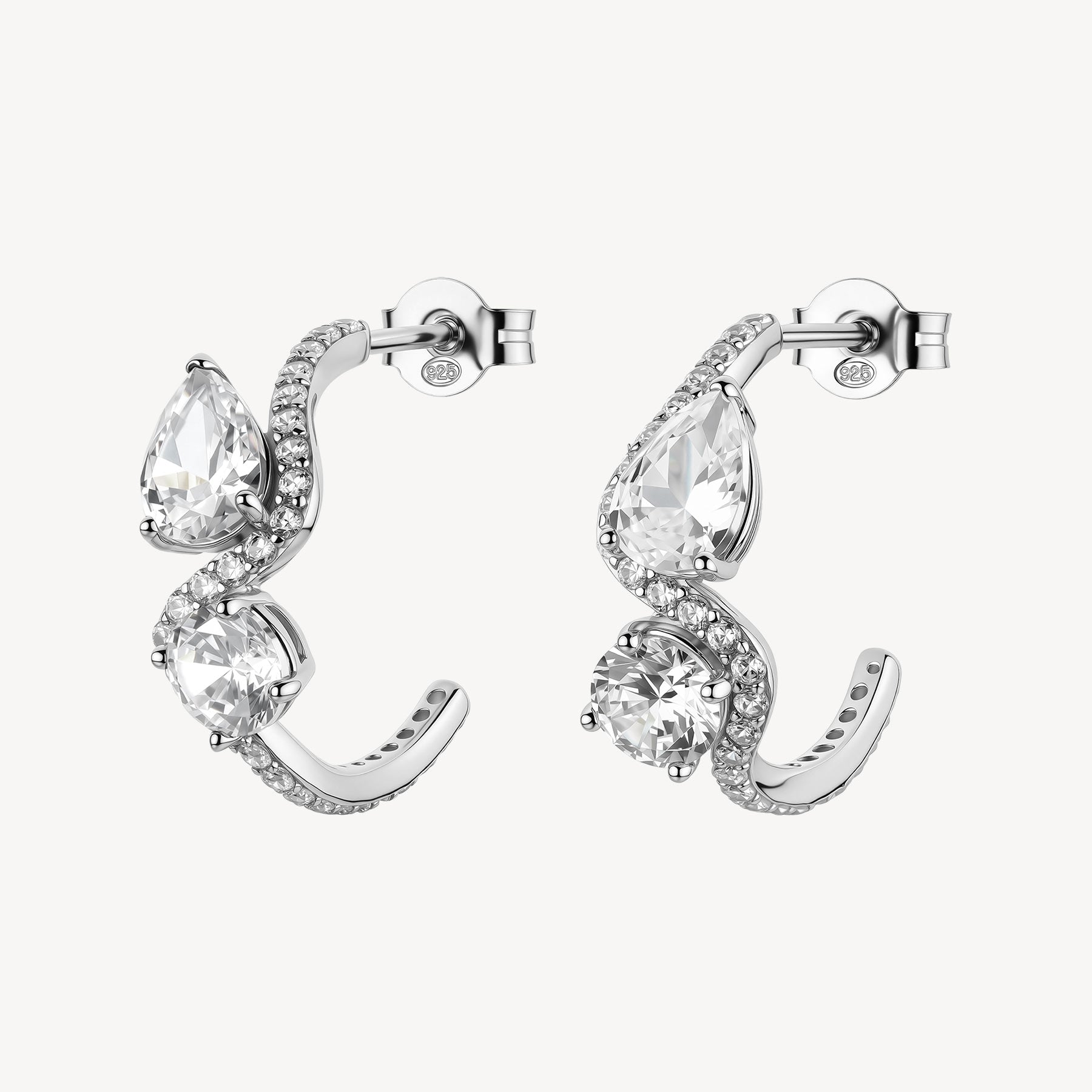 Orecchini Fancy - Infinity White - FIW185