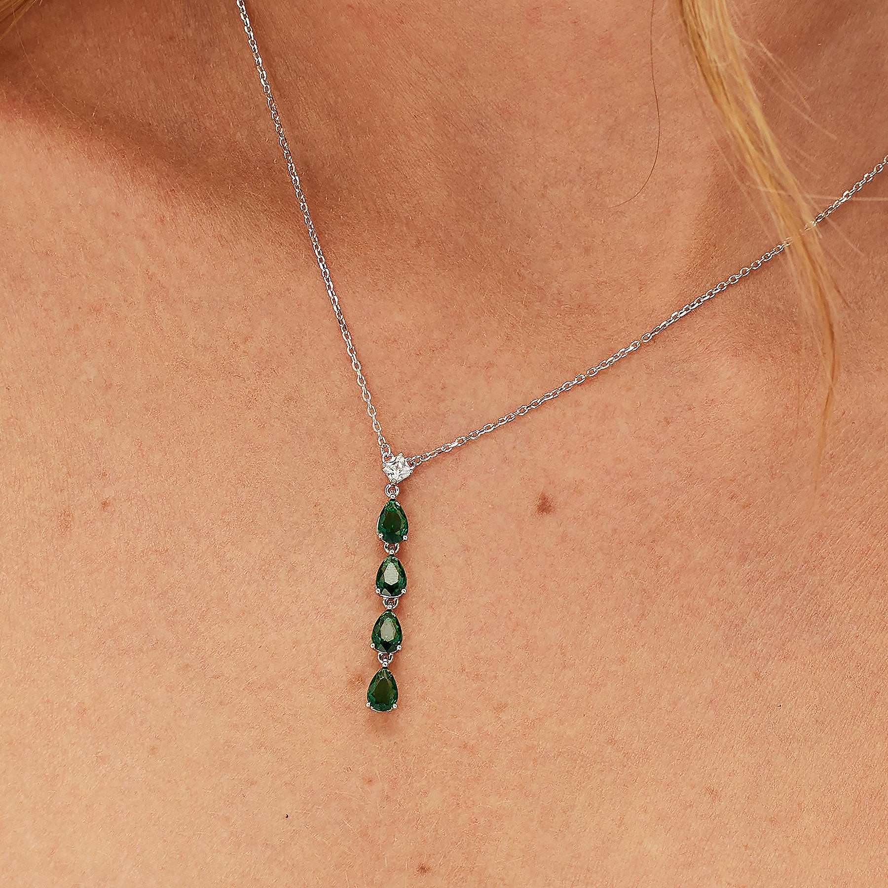 Collana Fancy - Life Green - FLG110 indossata