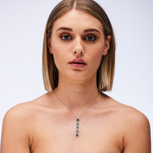 Collana Fancy - Life Green - FLG145 indossata