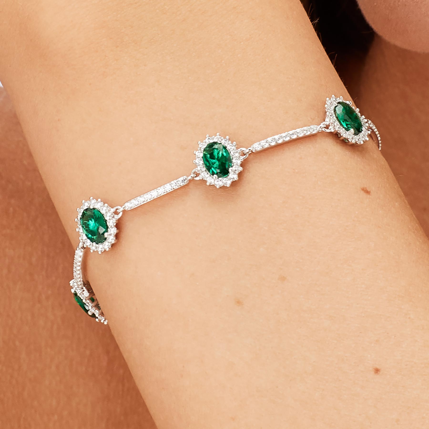 Bracciale Fancy - Life Green - FLG34 indossato