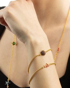Bracciale Rolò Isola Bella - Riccio Aculei Smalti - indossato