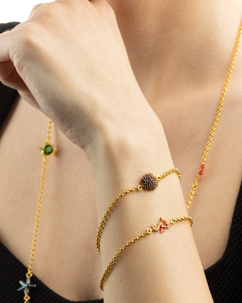 Bracciale Rolò Isola Bella - Riccio Aculei Smalti - indossato
