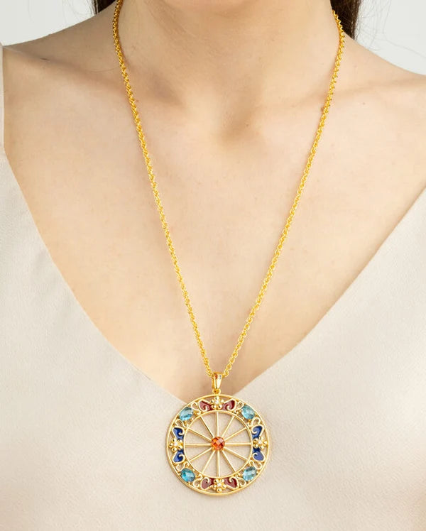 Pendente Ruota Anniversary - 60000166 indossata