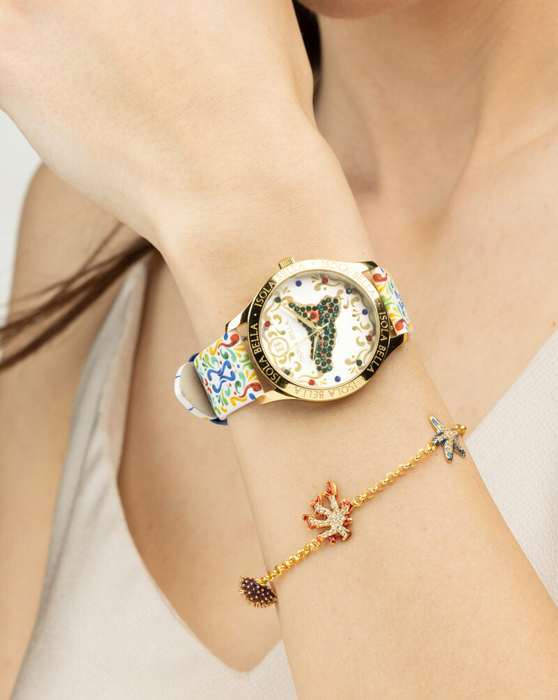 Orologio Isola Bella - Sicilia - 40000097 indossato