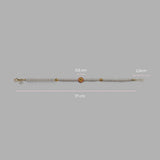 Bracciale Perle Mini Ruota - misure