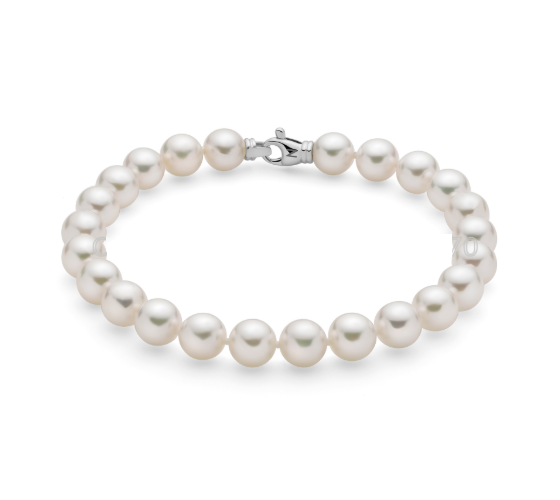 Bracciale Nimei - Filo di Perle Akoya 7/7,5mm - PBR3717