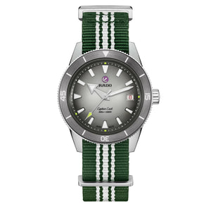 Orologio Rado - Captain Cook X Tennis Limited Edition - R32222108 nato verde