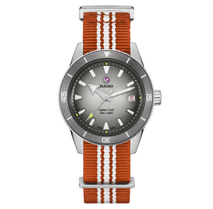 Orologio Rado - Captain Cook X Tennis Limited Edition - R32222108 nato arancione