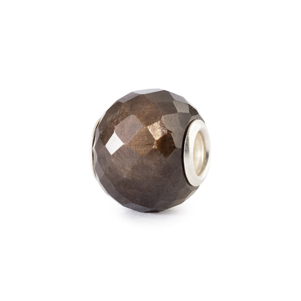 Zaffiro Marrone Sfaccettato Rotondo - TSTBE-00053