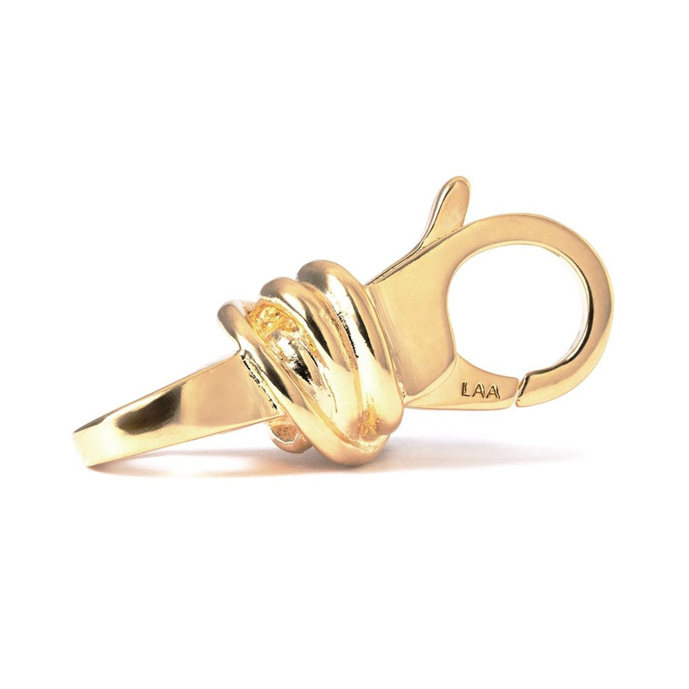 Chiusura Nodo della Fortuna, placcato oro - TGPLO-00001