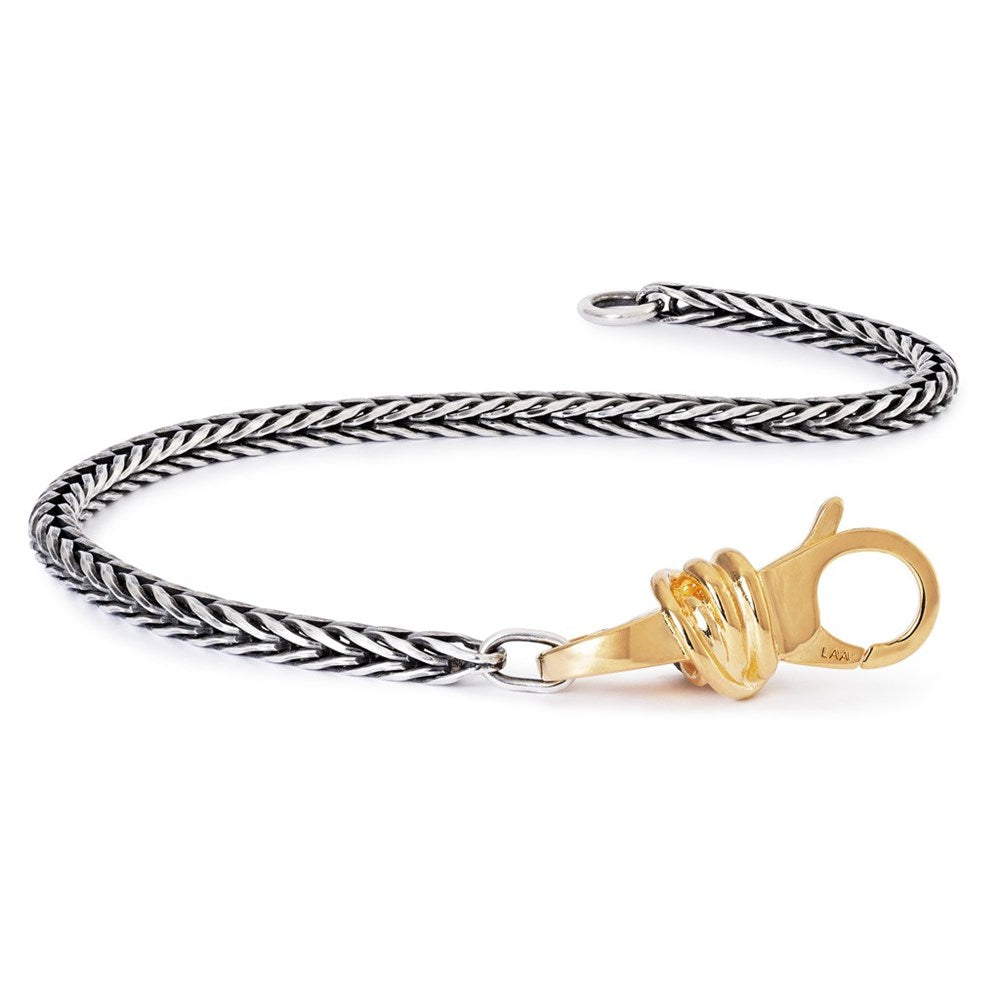 Bracciale Nodo della Fortuna, placcato oro