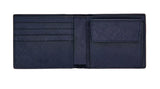 Portafoglio con porta monete Pineider - Essenziale BLU interno