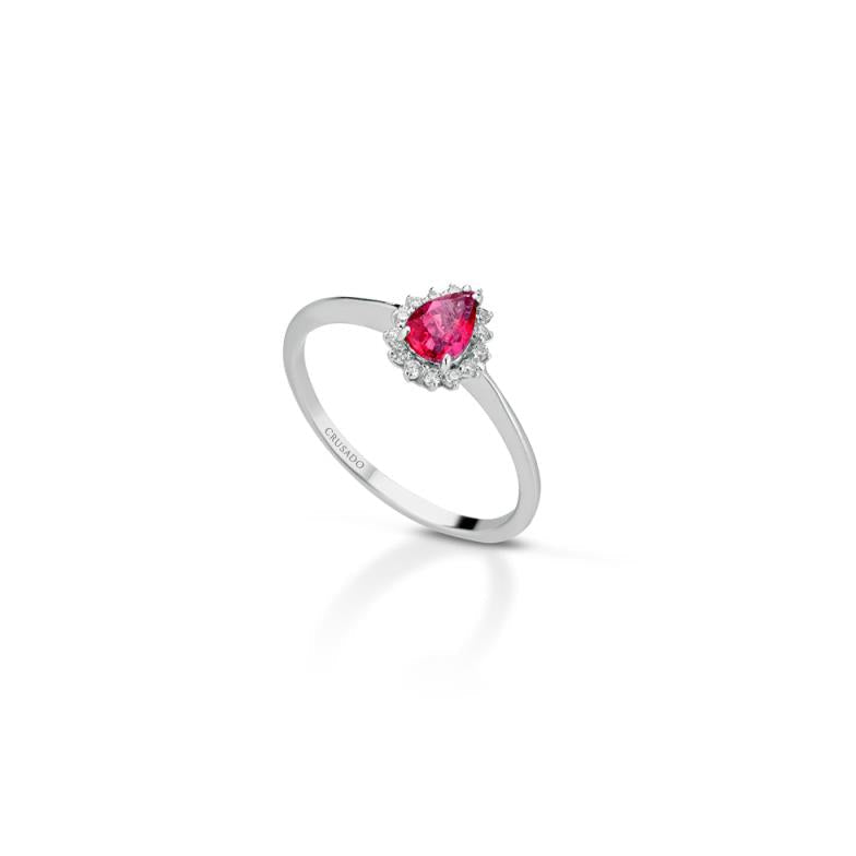 Anello Crusado con Rubino - Scilla