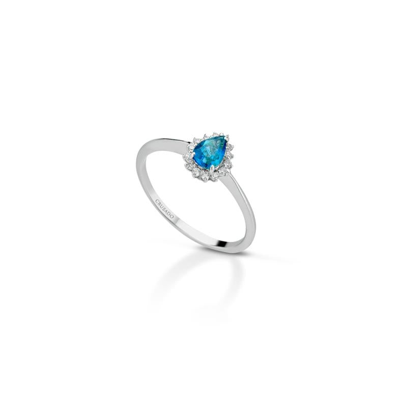 Anello Crusado con Zaffiro - Scilla