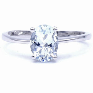 Anello Davite & Delucchi con Acquamarina