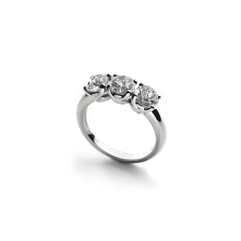 Anello Puro Platino - Trilogy montatura puro