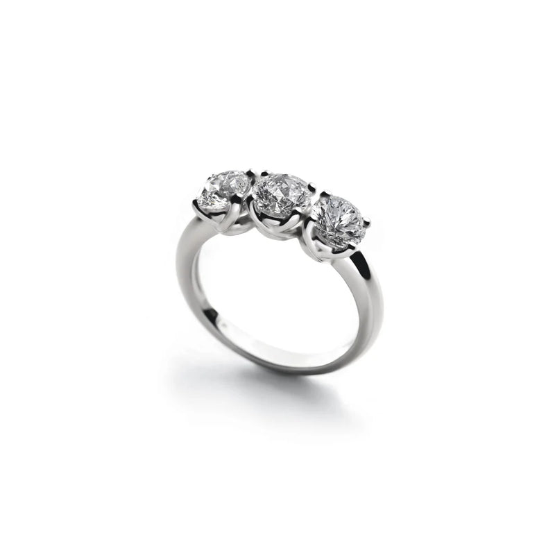Anello Puro Platino - Trilogy montatura puro