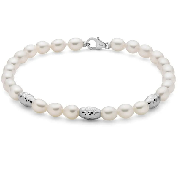 Bracciale Miluna - Pepite di Perle - PBR3639B
